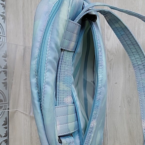 Lug Womens Carousel RFID Technology Convertible Crossbody Bag Mystic Seaglass - Picture 17 of 17